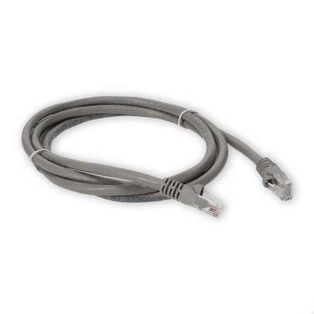 Add-On 1.5FT RJ-45 MALE TO RJ-45 MALE CAT6 STRAIGHT BOOTED, SNAGLESS GRAY UTP ADD-1-5FCAT6-GY